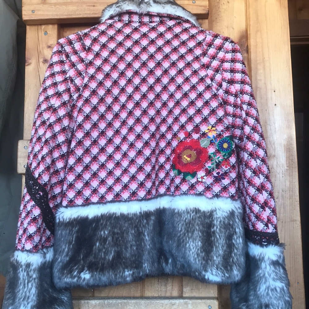 Oilily faux fur trim jacket💕 - Picture 9 of 12